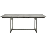 Garden Dining Table x100x75 cm Solid Acacia Wood 316571