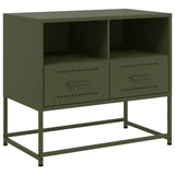 TV Cabinet Olive Green 68x39x60.5 cm Steel 846552