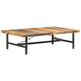 320654 Coffee Table 142x90x42 cm Solid Reclaimed Wood