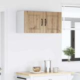 Wall Cabinet PORTO Artisan Oak 80 x 31 x 40 cm Engineered Wood 885294