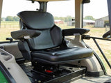 Tractor Seat with Suspension Black 60 x 58 x 72 cm 42008361