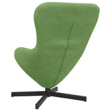 Egg Chair Light Green 63 x 73 x 90 cm Velvet 42002759