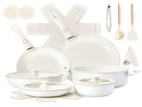 22-Piece Non-Stick Cookware Set, 6 Pots & 3 Lids, Removable Handles, Oven & Dishwasher Safe, 89363330