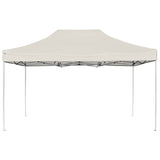 Professional Folding Party Tent Aluminium 4.5x3 m Cream 45491