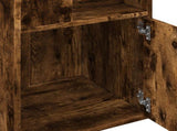 Bookcase Smoked Oak 40x36x189 cm Engineered Wood 848245
