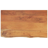 Bathroom Countertop 110x60x2.5 cm Rectangular Solid Wood Acacia 370263