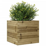 Garden Planter 50x50x46 cm Impregnated Wood Pine 3282408