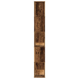 Bookcase 5-Tier Old Wood 80.5x23.5x162.5 cm Engineered Wood 852778