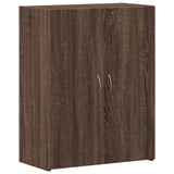 ZNTS File Cabinet Brown Oak 60x32x77.5 cm Engineered Wood 840771