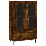 Highboard Smoked Oak 69.5x31x115 cm Engineered Wood 828321