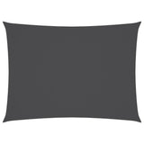 Sunshade Sail Oxford Fabric Rectangular 3x4.5 m Anthracite 135101