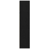 TV Cabinet Set Wall-mounted 4 pcs Black oak 130.5 x 30 x 140 cm 3333052
