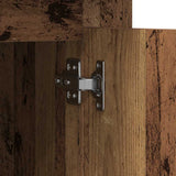 Desk with Drawer Old Wood 50 x 115 x 75 cm Engineered Wood 862822