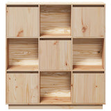 Highboard 110.5x35x117 cm Solid Wood Pine 814369
