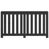 Radiator Cover Black Oak 149 x 20 x 82 cm Engineered Wood 869225