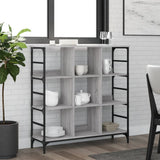 Sideboard Grey Sonoma 102x32x103.5 cm Engineered Wood 837730