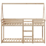 Bunk Bed without Mattress 80x200 cm Solid Wood Pine 3282081