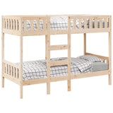 Bunk Bed 80x200 cm Solid Wood Pine 3308598