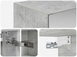 Bathroom Mirror Cabinet Concrete Grey 50 x 14.5 x 70 cm 889210