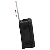 Wheeled Flight Case Black 58x45x27 cm PP 51797