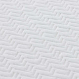 Mattress White and Grey 180 x 200 cm Memory Foam 4106332