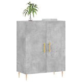 Sideboard Concrete Grey 69.5x34x90 cm Engineered Wood 827712