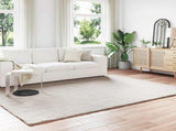 Anti-Slip Faux Rabbit Fur Rug OLITE Beige 200 x 280 cm 42021639