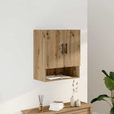 Wall Cabinet Artisan oak 60x31x70 cm Engineered Wood 857299