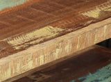 TV Cabinet Mixed Colour Reclaimed Wood Large TV Cabinet 321979