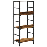 Book Cabinet Old Wood 50x33x117.5 cm Engineered Wood 857466