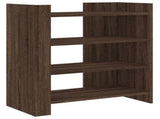 Sideboard Brown Oak 73.5x35x75 cm Engineered Wood 848394