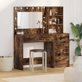 Dressing Table 2 pcs Brown 78.5 x 41 x 135 cm Engineered Wood 3334195