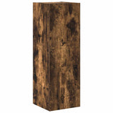4 Piece TV Cabinet Set Smoked Oak Engineered Wood 3114627