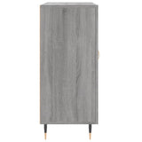 Sideboard Grey Sonoma 90x34x80 cm Engineered Wood 828090