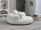 COOLMORE Lazy Sofa Durable Comfort Lounger High Back Bean Bag Chair Couch With Three Pillows for W2678P312242