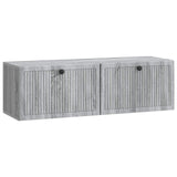 Wall-Mounted TV Cabinet Grey Sonoma 98 x 31 x 30 cm 898051