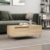 Coffee Table Sonoma Oak 90x50x36.5 cm Engineered Wood 830807