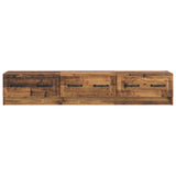TV Cabinet Old Wood 147 x 34.5 x 27 cm Engineered Wood 895863
