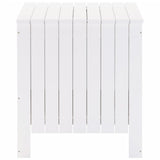 Storage Box with Lid RANA White 80x49x54 cm Solid Wood Pine 4002330