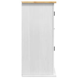 Hanging Cabinet Corona White 70 x 33 x 71.5 cm Solid Pine Wood 42021200