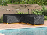 Furniture Cover Black 260 x 210 x 80 cm 600D Oxford Fbric 4105686