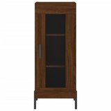 Sideboard Brown Oak 34.5x34x90 cm Engineered Wood 828811