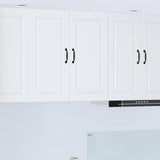 Wall Cabinet PORTO White 80 x 31 x 80 cm Engineered Wood 885405