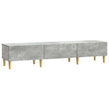 TV Cabinet Concrete Grey 147 x 34.5 x 30 cm Engineered Wood 894708