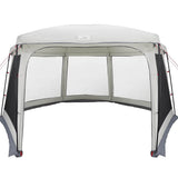 Pool Tent with Removable Fly & Mesh Walls Grey 670x590 cm 4100633