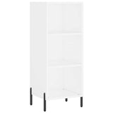 Highboard White 34,5x34x180 cm Engineered Wood 3198985