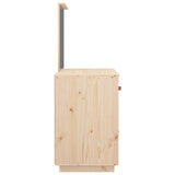 Cosmetic Desk 95x50x134 cm Solid Wood Pine 820087
