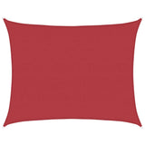 311635 Sunshade Sail 160 g/m Red 6x8 m HDPE