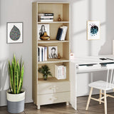 Highboard HAMAR Honey Brown 60x35x180 cm Solid Wood Pine 340488