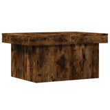 ZNTS Coffee Table Smoked Oak 80x55x40 cm Engineered Wood 840867